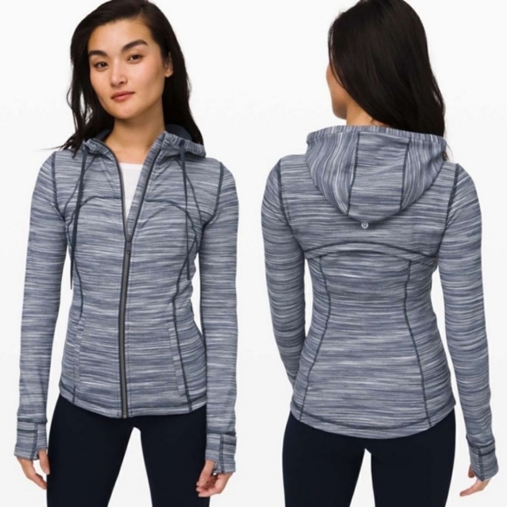 Lululemon Hooded Define Jacket Nulu Women's 8 in Blue